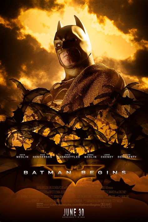 Batman Begins Official Poster Batmanjullla