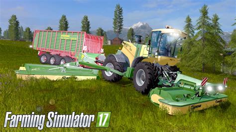 Farming Simulator Krone BIG M M Wide Mower YouTube