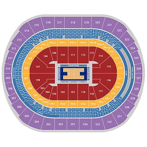 Yulman stadium seating chart map seatgeek. Clippers Stadium Map