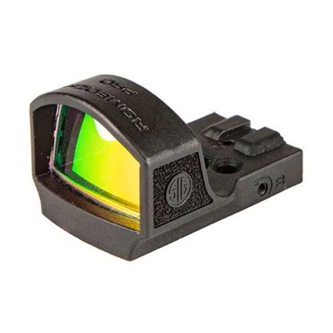 Sig Sauer Romeo Zero Rmr Footprint Red Dot Sight Moa Dot Or Circle