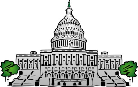 Us Capitol Building Clipart Style Clip Art at Clker.com - vector clip