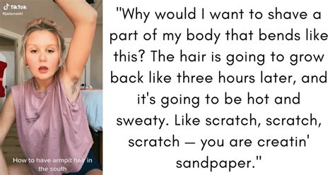 Woman Explains Why She Hasn T Shaved Her Armpits In Three Years Starts Discussion On Body Hair