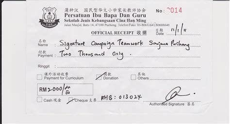 Fatin balqis bt karib sk gelang patah, johor. SCT Saujana Puchong: Receipts from SCT contribution to ...