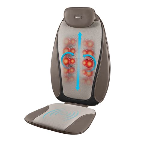 Homedics Proplus Back Electric Cushion Heat Massager Shiatsukneadingvibration Ebay