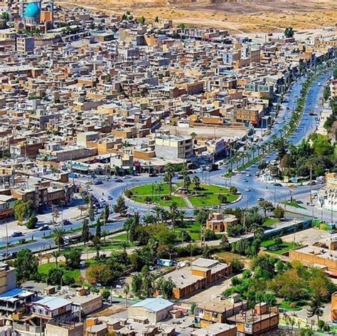 The Beautiful Kurdish City Of Sarpole Zahab In The Province Kirmasan