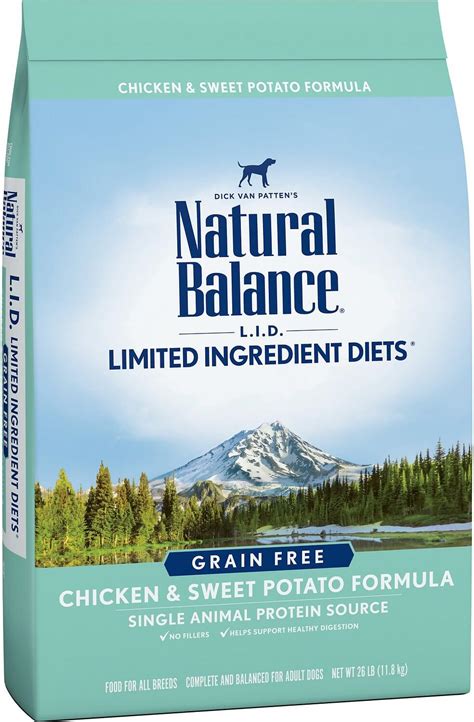 Sweet potato & bison formula dry dog food. Natural Balance Dog Food | Review | Rating | Recalls