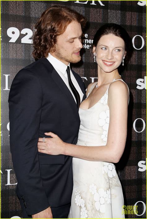 Sam Heughan Caitriona Balfe Are Picture Perfect At Outlander