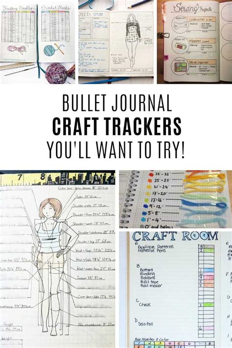 These Craft Bullet Journal Ideas Will Help You Keep Track Of Your