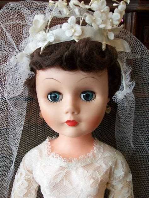 Beautiful Vintage Bonnie Bride Doll By Allied 1960s Etsy