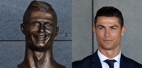 An infamous bust of cristiano ronaldo mocked for its resemblance to former sunderland striker niall quinn and the head from art attack has been replaced by a new model. Cristiano Ronaldo statue replaced - but the locals aren't ...