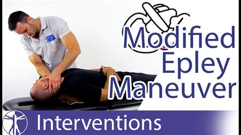 Modified Epley Maneuver Posterior Bppv Treatment Doovi