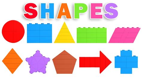 Learn Shapes And Colors Videos For Children Little Brain Works Youtube
