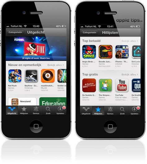 Itunes is the world's easiest way to organize and add to your digital media collection. iOS 6: De App, iTunes en iBook Store - appletips