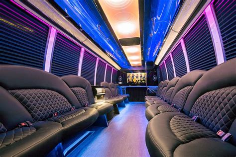 Luxury Limousine Transportation Service With Limo Buses And Party