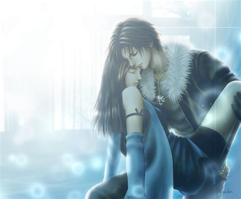 Squall Leonhart And Rinoa Heartilly Final Fantasy And More Drawn By