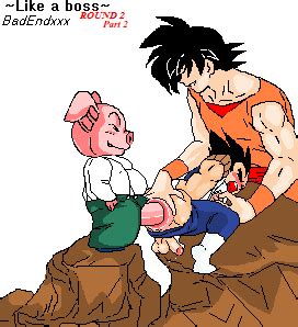 Post Animated Badendxxx Dragon Ball Series Oolong Son Goku Vegeta