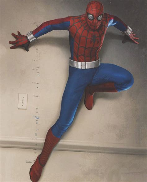 Spider Man Homecoming Homemade Suit Concept Art Takes Unexpected