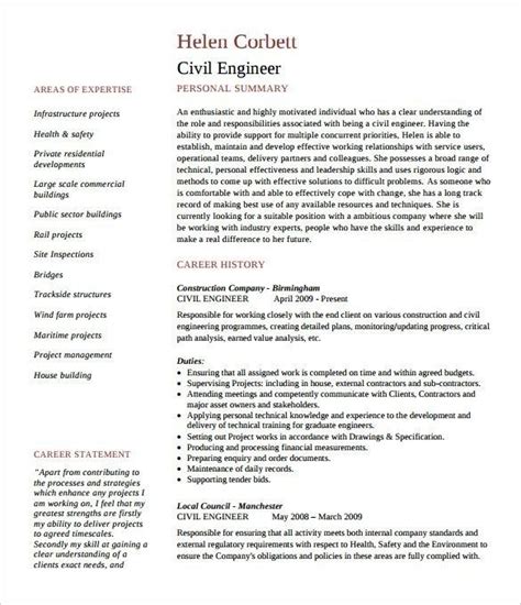 Civil engineering resume for freshers. Resume Format In Word For Civil Engineer Fresher ...