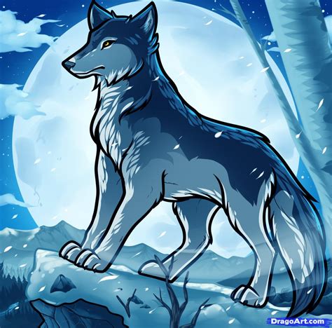 Cool Anime Wolf Wallpapers Wallpapersafari