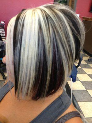 Highlighting dark blonde hair isn't that easy, but it can be done with certain products and an expert stylist. Chunky Blonde And Red Highlights Color,blonde panels, red ...
