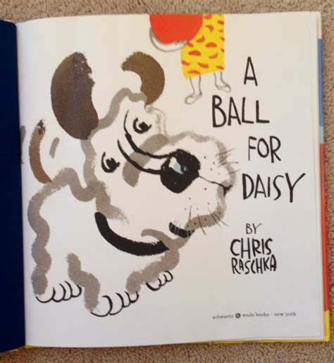 Michelle Arnetts Book Reviews A Ball For Daisy By Chris Raschka
