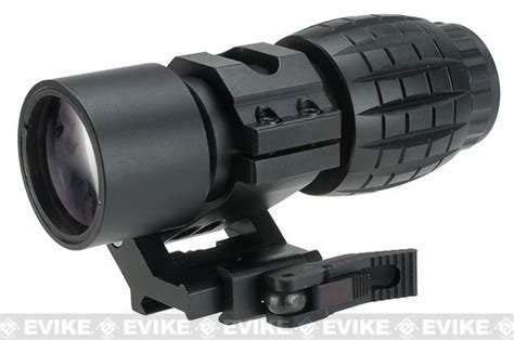 Avengers Tactical 3x Magnifier Scope With Qd Flip To Side Mount