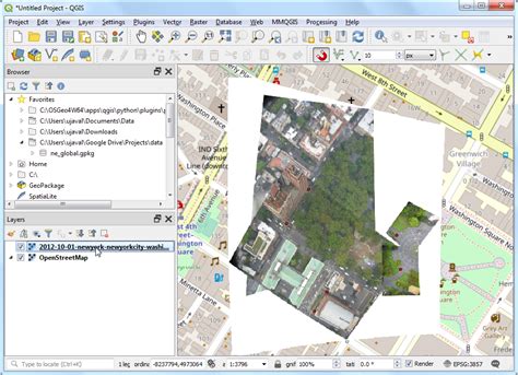 Georeferencing Aerial Imagery QGIS QGIS Tutorials And Tips