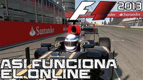 F1 2013 Así Funciona El Juego Online Youtube