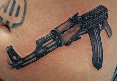 30 Ak 47 Tattoos With Meanings And Their Exploding Popularity Tattoos Win