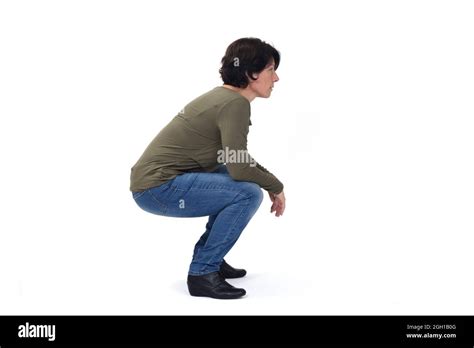 squatting on the floor cut out stock images and pictures alamy