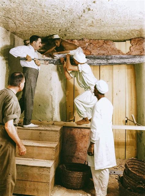 La Scoperta Della Tomba Di Tutankhamon In Bellissime Foto A Colori