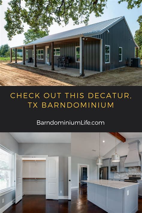 Check Out This Decatur Barndominium Metal Home Built By Hl Custom