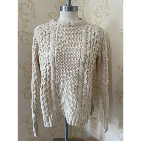 Theory Theory Cable Knit Alpaca Sweater Stunning Ladies Medium Grailed