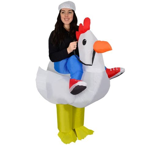 Inflatable Chicken Costume For Adults ﻿trie