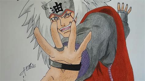 Como Dibujar A Jiraiya De Naruto How To Draw Jiraiya Youtube