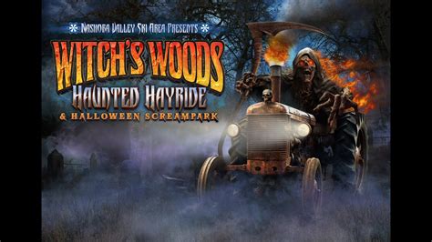 Witchs Woods Haunted Hayride And Halloween Screampark Youtube