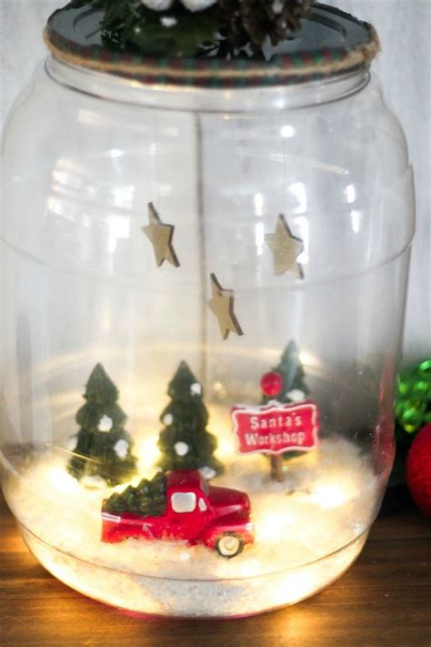 How To Make A Waterless Snow Globe This Ole Mom