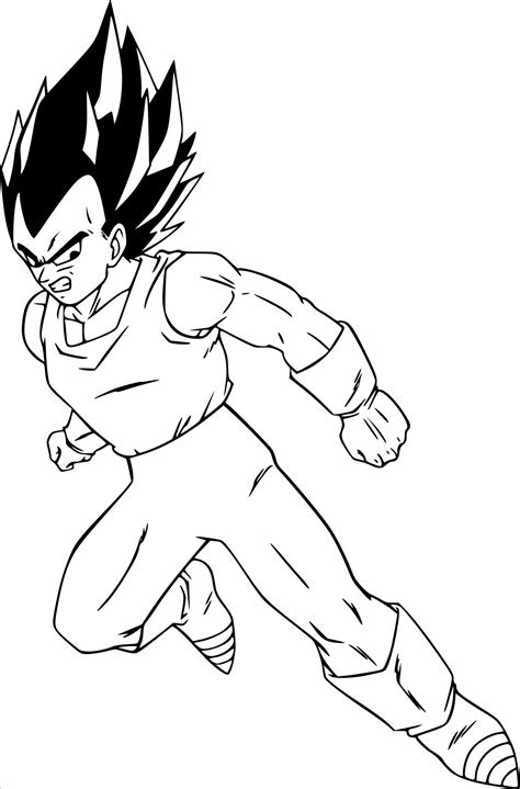 Dessin Dragon Ball Z Vegeta Beau Photos Coloriage Dragon Ball Z Ve A à