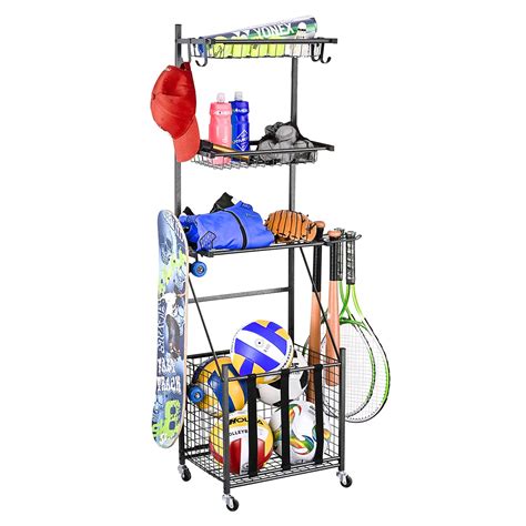 Buy Plkow Sports Equipment Storage For Garage Indooroutdoor Sports
