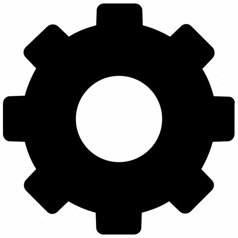 Cog Cogwheel Engine Gear Gearwheel Setting Icon Download On