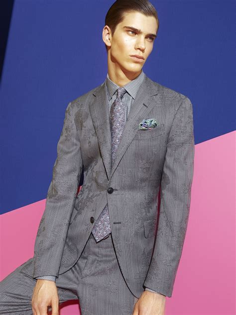 Etro Man Spring Summer 16 Collection Discover More Etro Suits