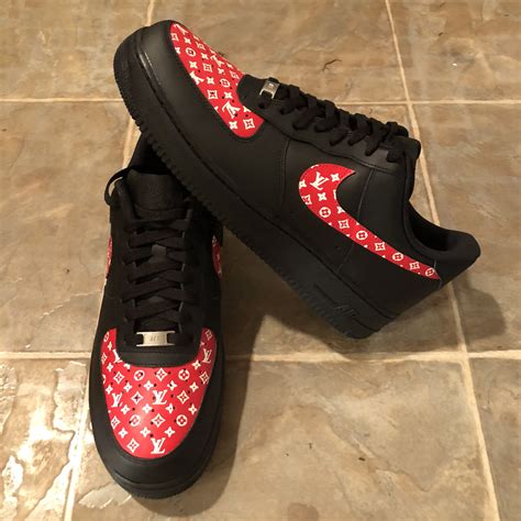 Maybe next time i will do a custom air force 1 drip. Air Force 1 Supreme Louis Vuitton Custom | Supreme and ...
