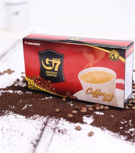 G7 Instant Coffee 3in1 20 Servings Trung Nguyen Vietnamese Coffee