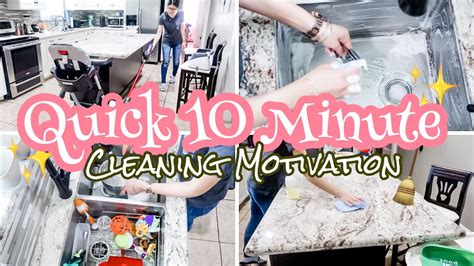 Fast Clean With Me 2020 Quick 10 Minute Cleaning Motivation Speed
