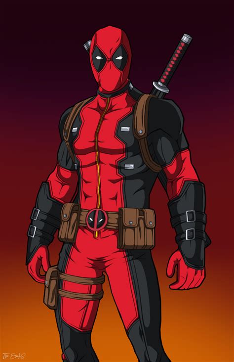 My Illustration Of Deadpool By The Ericks Rdeadpool
