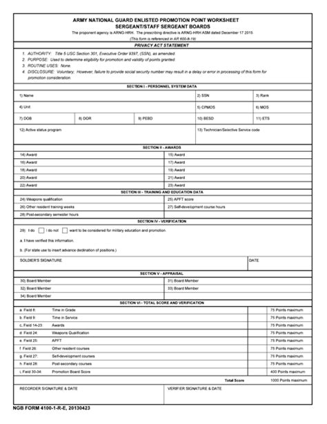 Army E Evaluation Form Examples Army Military