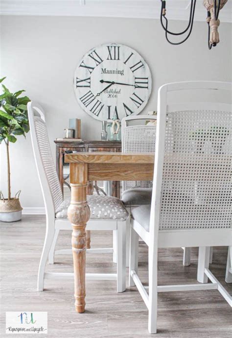 The Best Way to Paint Cane Back Dining Chairs with Minimal Effort