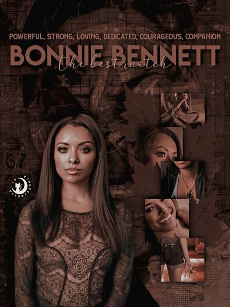 Edit Bonnie Bennett Vampire Diaries Personaggi Bellissimi Sfondi