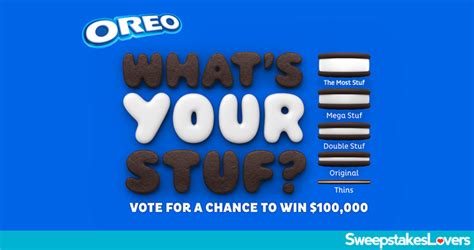 Today every game becomes a home game and dr. OREO What's Your Stuf Sweepstakes and Instant Win Game 2020