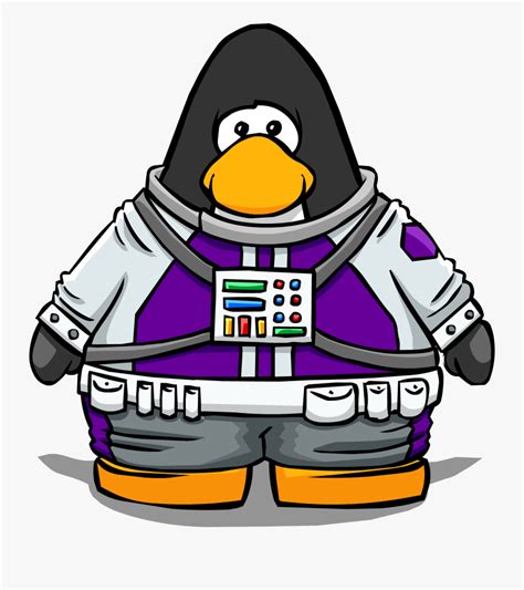 Image Purple Space Suit Club Penguin Space Suit Free Transparent